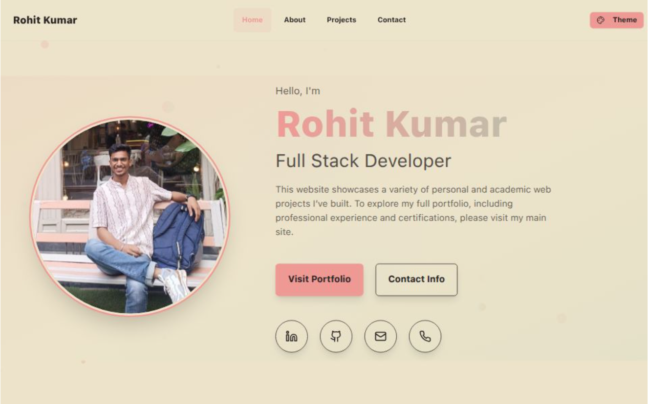 Project Showcase Site